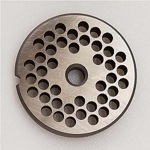 Triumph Meat Grinder Plate Enterprise 12 REVERSIBLE D2 Steel 1/4" Holes (104130)