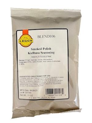 AC Leggs Smoked Polish Sausage Seasoning Blend #106