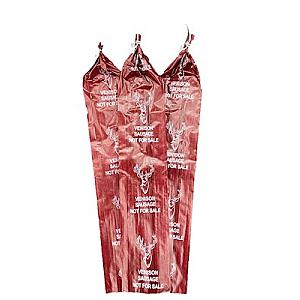 Fibrous Sausage Casing Printed: VENISON 2-1/2 X 20 Mahogany (Stuffing Diameter 2.87")