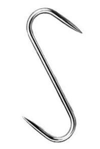 Stainless Steel "S" Hook 5/16 x 6 Inch (2316)