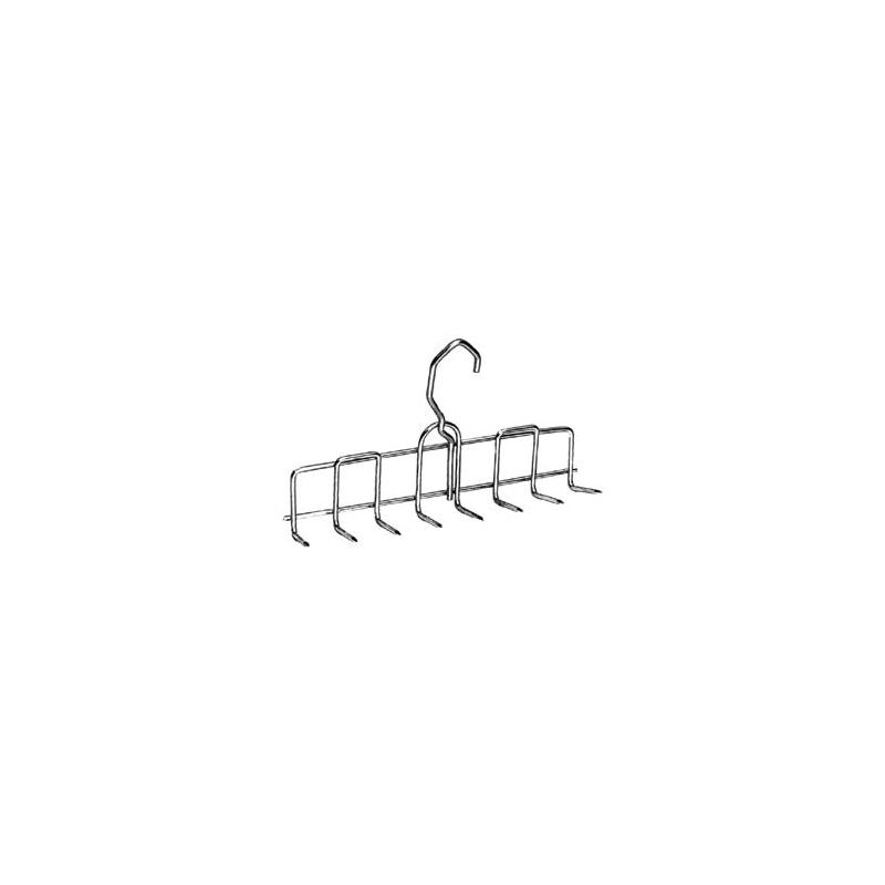 Stainless Steel Bacon Hanger 9 Inch 8 Prong