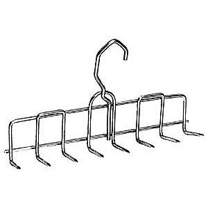Stainless Steel Bacon Hanger 9 Inch 8 Prong