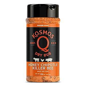 Kosmos Q Killer Bee Chipolte Honey Rub 12.6 Ounce Bottle