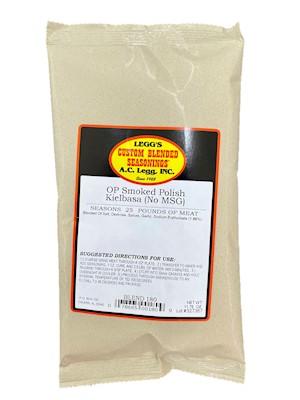 AC Leggs Smoked Polish Sausage Seasoning No MSG #180