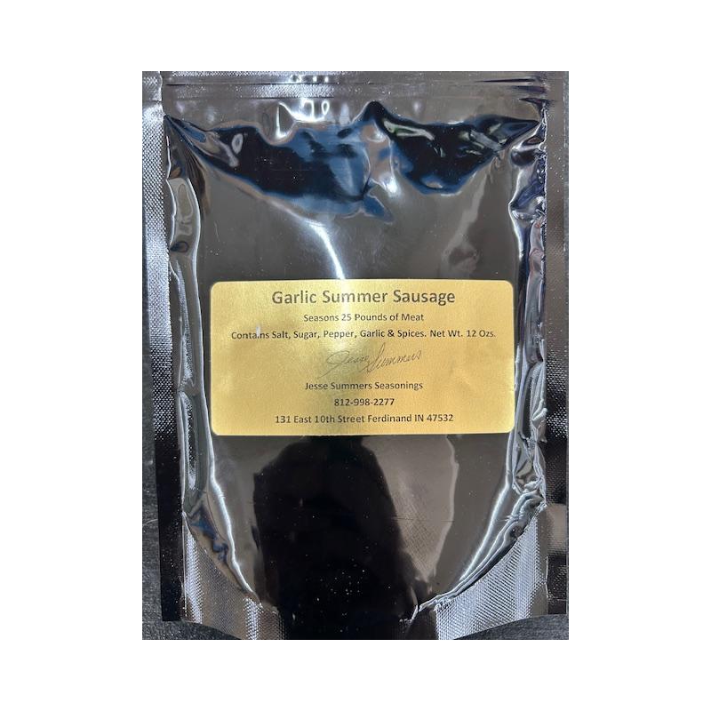 Jesse Summers Garlic Summer Sausage Seasoning