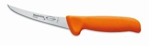 F Dick MasterGrip Semi-Flexible 5 Inch Curved Boning Knife Orange Handle (8288213-53)