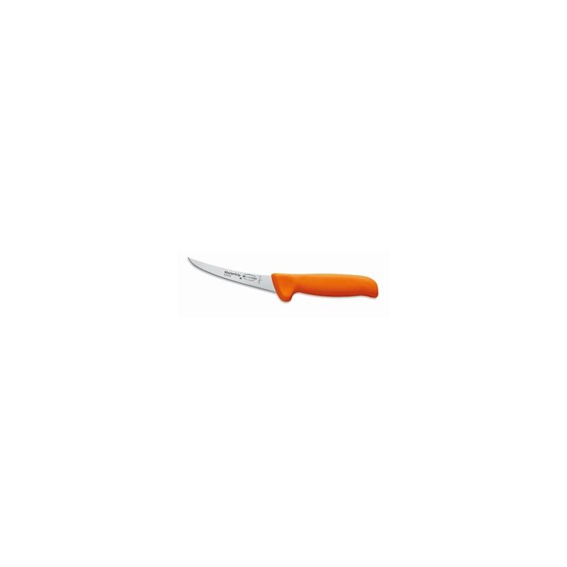 F Dick MasterGrip Semi-Flexible 5 Inch Curved Boning Knife Orange Handle (8288213-53)