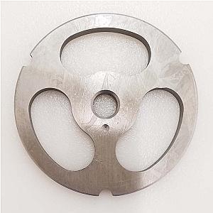 CCI Meat Grinder Plate Enterprise 32 Reversible Hardened Steel Kidney Plate 3 Hole