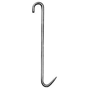 Stainless Steel Car Hook 1/2 x 24 Inch
